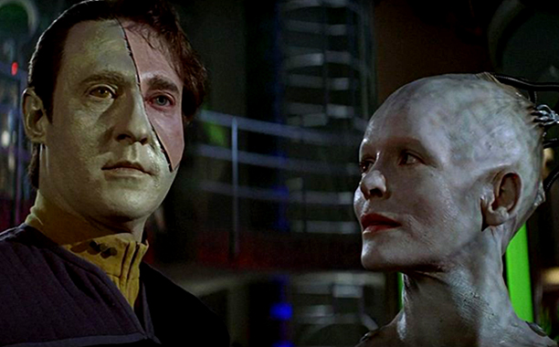 First Contact - Borg Queen &amp; Data